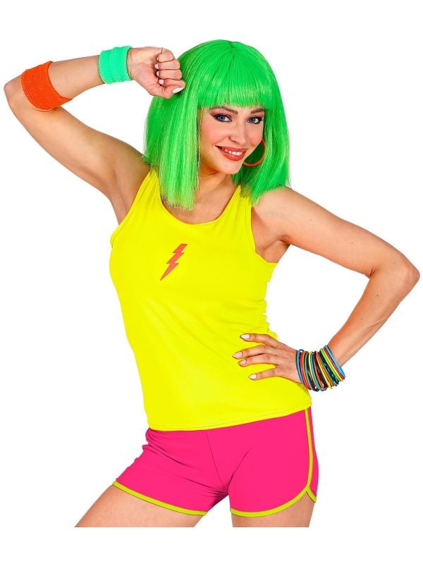 Neon hotpants roze