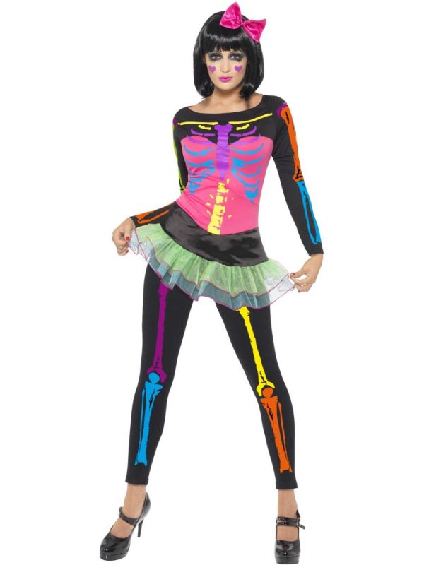 Neon skeletten pakje main product photo