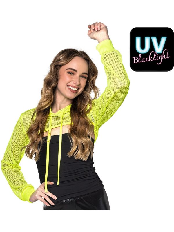Neongele Visnet Bolero Dames