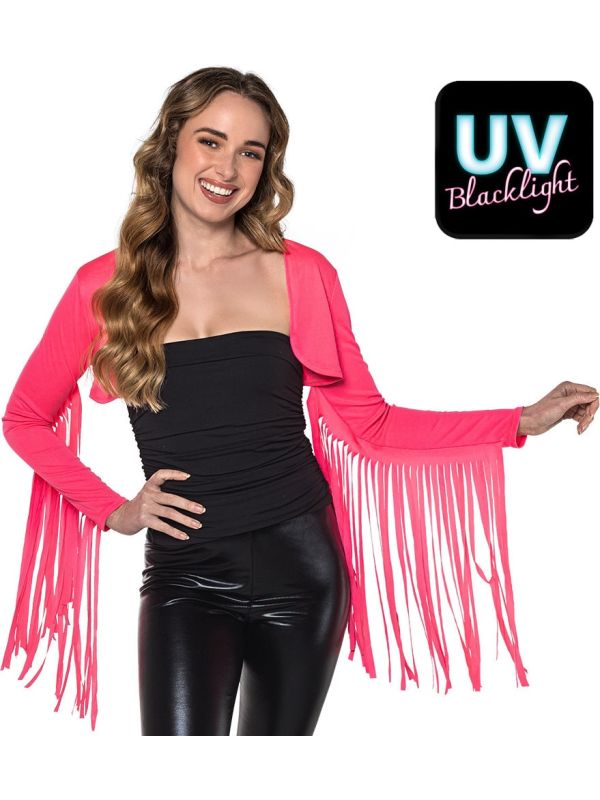 Neonroze Franje Bolero Jasje Dames