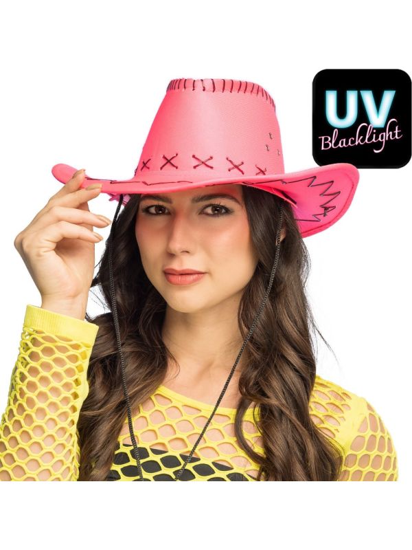 Neonroze Western Cowboyhoed