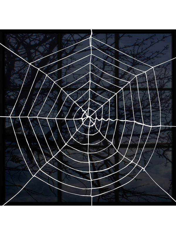 Nep Spinnenweb Halloween Decoratie