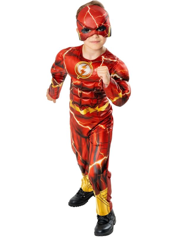 Officieel Flash Outfit Jongens WB DC Comics