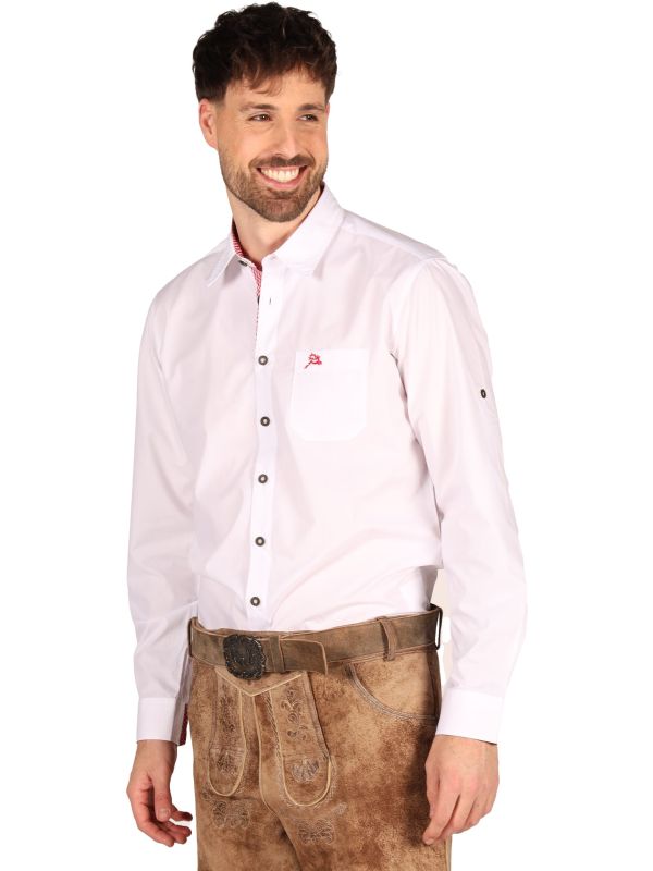 Oktoberfest Blouse Wit Heren