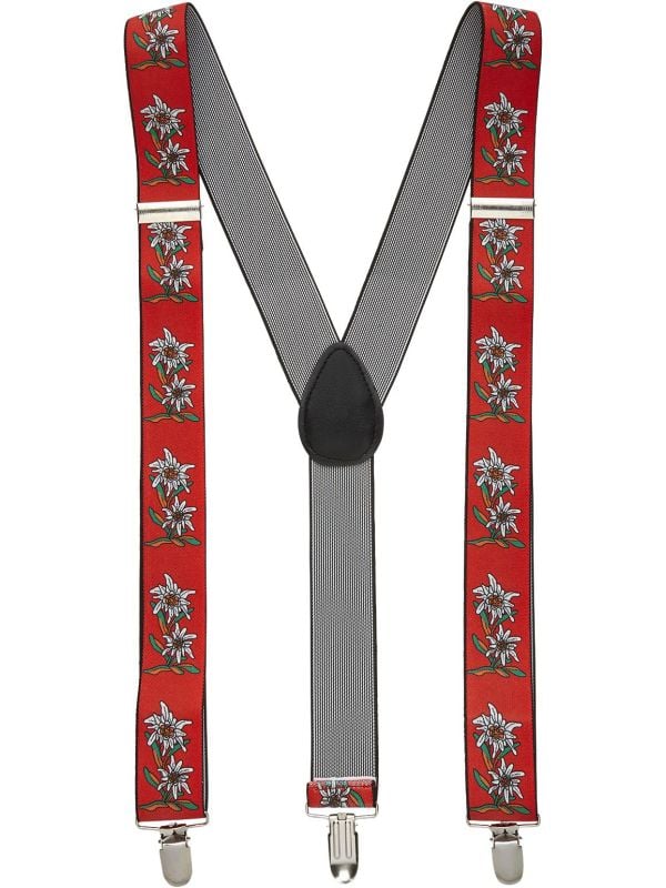 Oktoberfest bretels rood