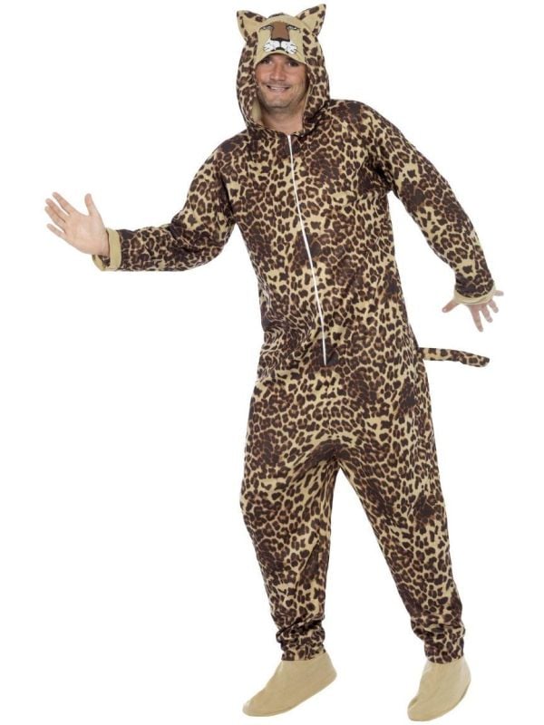 Onesie bruin luipaard main product photo