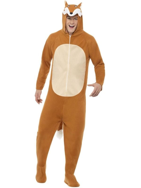 Onesie bruin vos