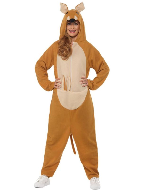 Onesie kangeroe bruin main product photo