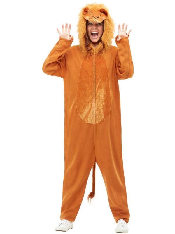 Onesie leeuwen bruin main product photo