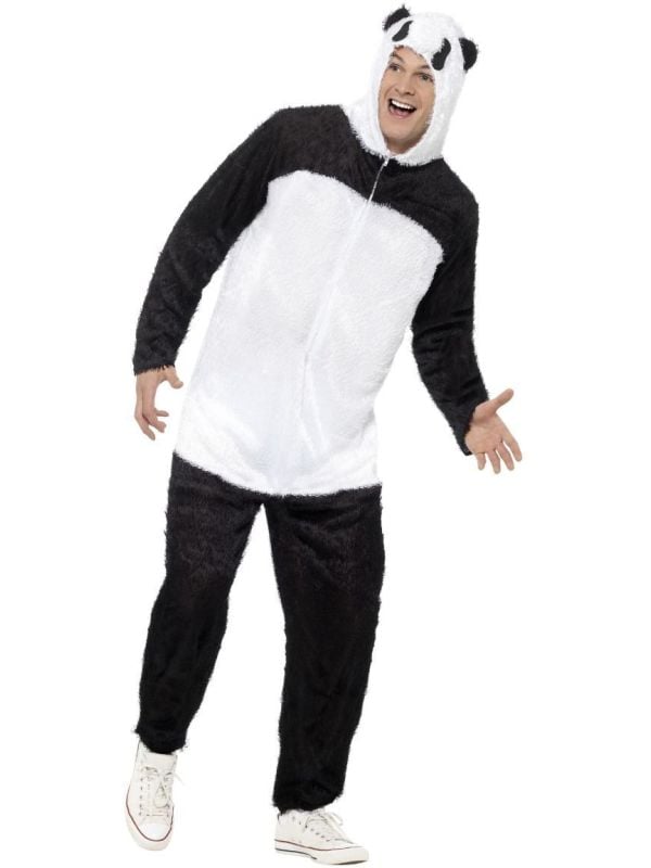 Onesie zwart wit panda main product photo