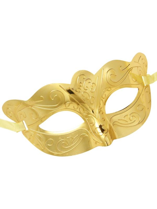 Oogmasker goud