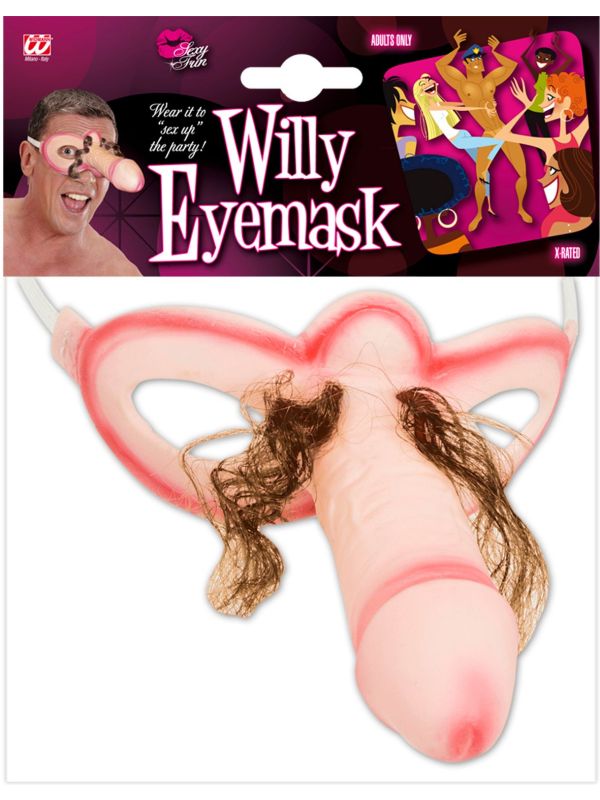 Oogmasker met piemel