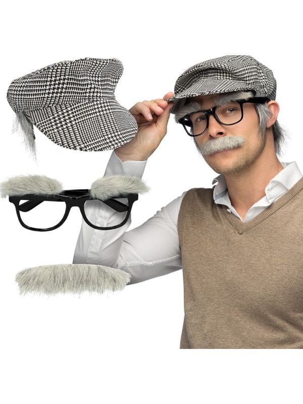 Opa Abraham Accessoireset 3-Delig