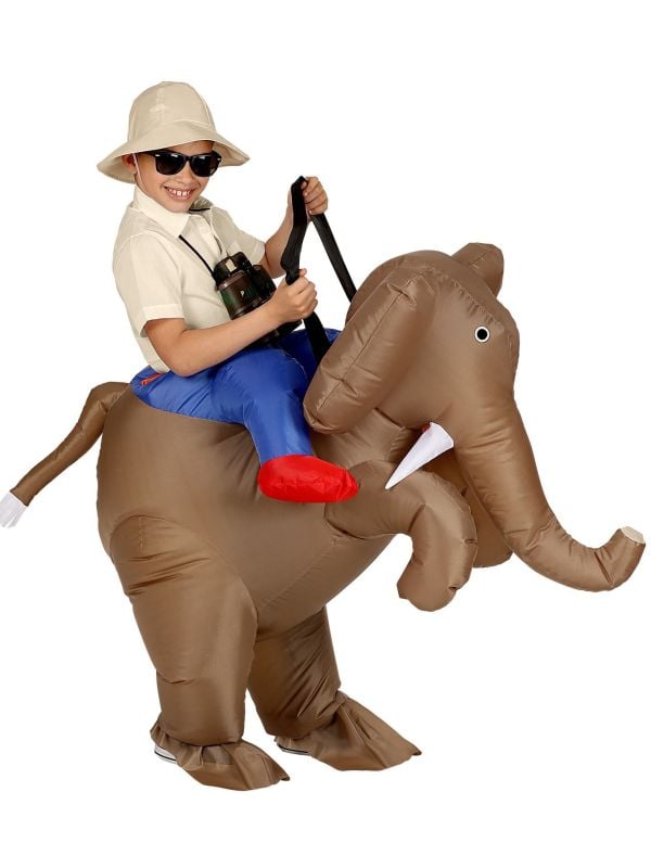 Opblaasbaar Kostuum Olifant Kind main product photo