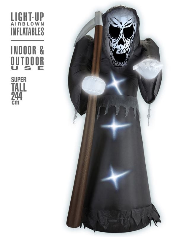 Opblaasbare magere hein halloween main product photo