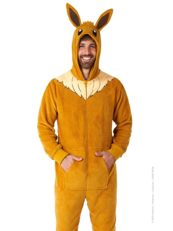 Opposuits Adults' Onesie Eevee Beige