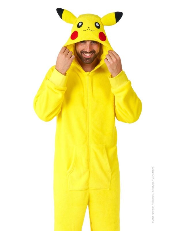 Opposuits Adults' Onesie Pikachu Geel