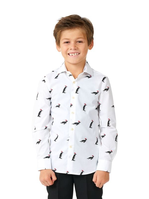 Opposuits Christmas Penguins blouse jongens