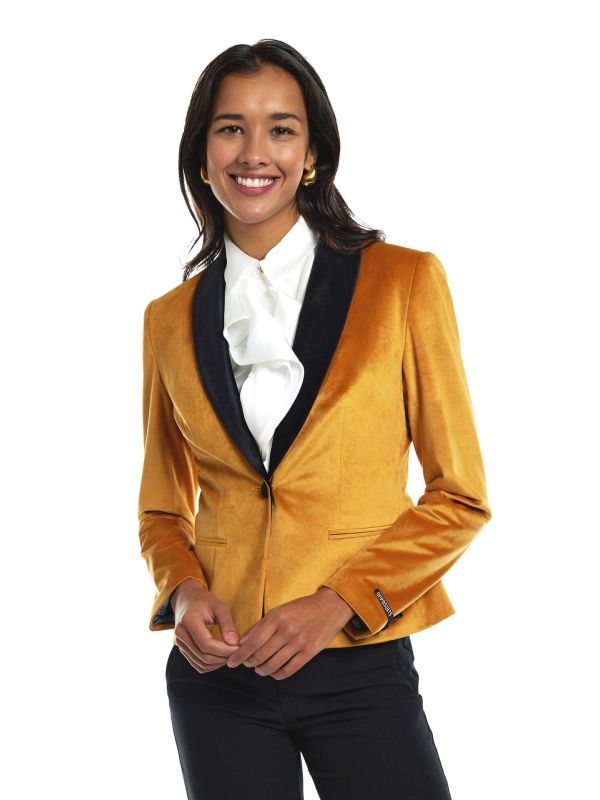 Opposuits Deluxe Women's Colbert Dinner Jacket - Goud