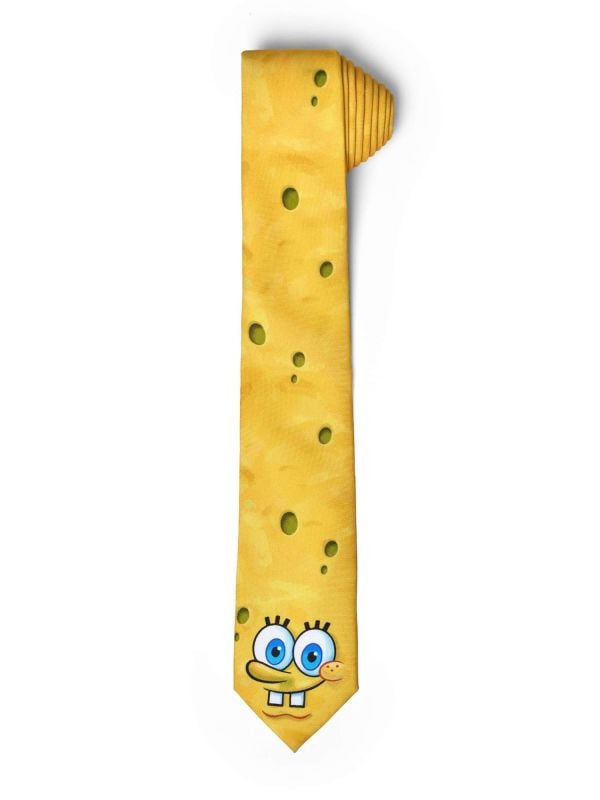 Opposuits Men's Stropdas Spongebob™ - Sponge Geel main product photo