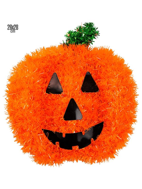 Oranje Halloween Pompoen Tinsel Versiering
