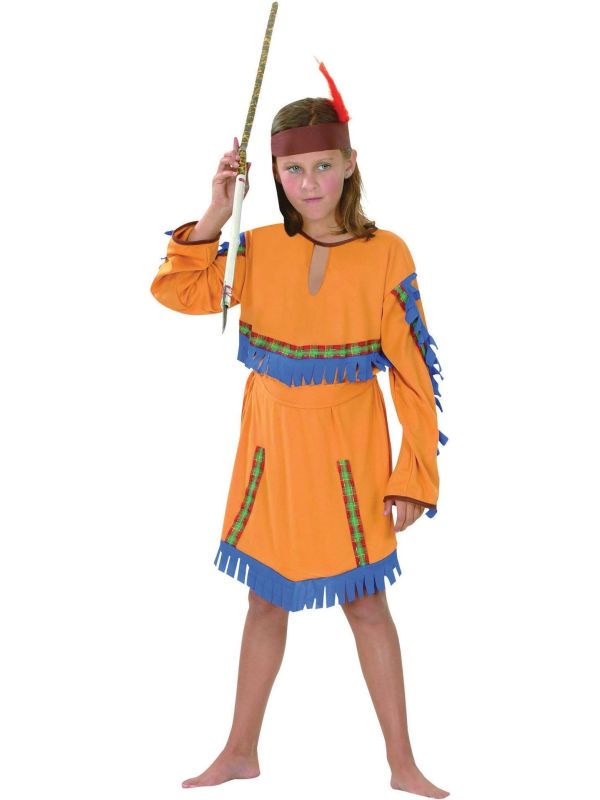 Oranje Indianen Pakje Meisjes
