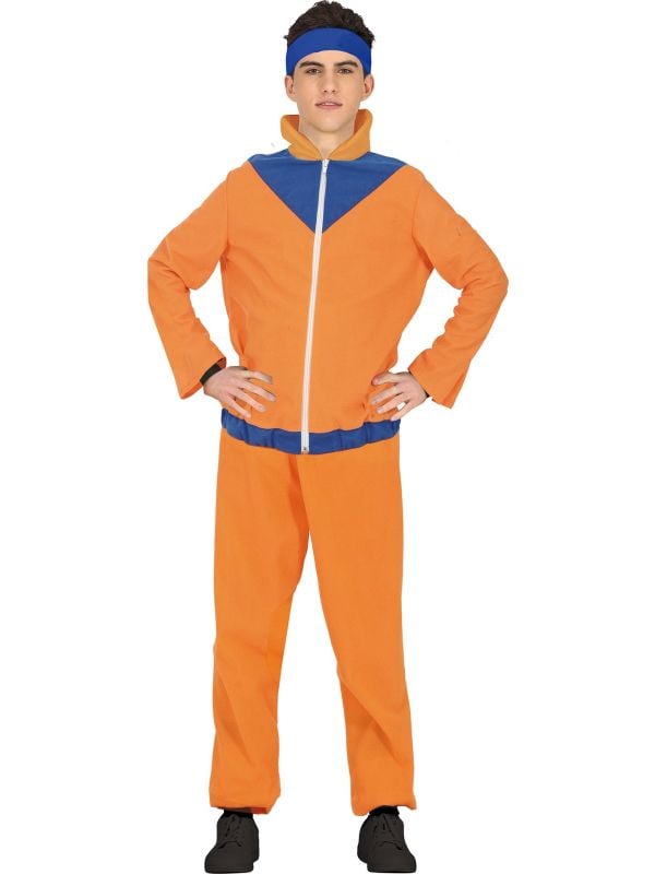 Oranje Naruto Ninja Outfit Jongens 14-16 Jaar