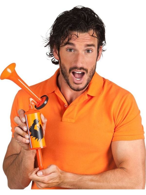 Oranje supporter airhorn