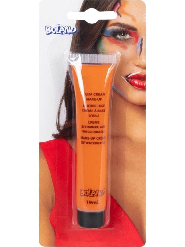 Oranje supporter waterbasis schmink