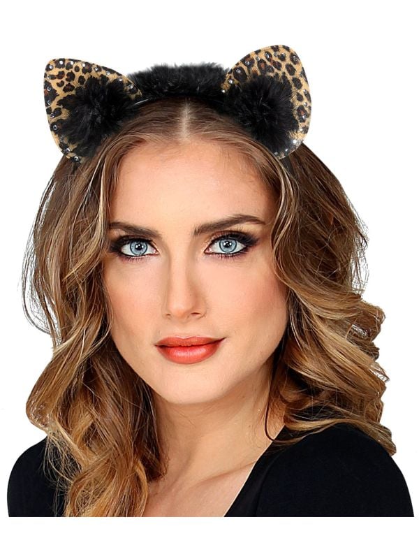 Oren luipaard met strass main product photo