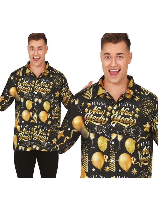 Oud & nieuw blouse gelukkig nieuwjaar