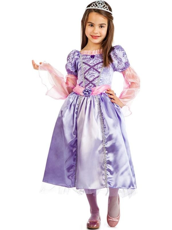 Paarse Prinses Kostuum Meisjes