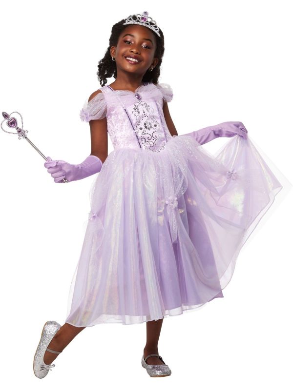 Paarse Rapunzel Outfit Meisjes