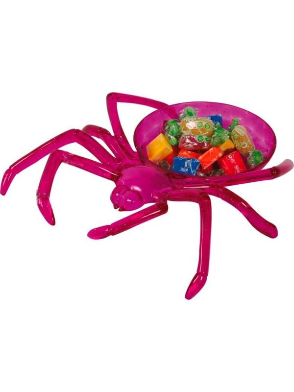 Paarse spin opdienschaal 21 cm halloween