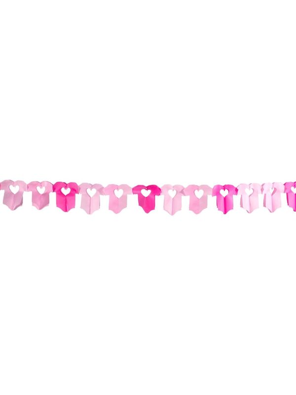 Papier slinger geboorte meisje romper 6 meter main product photo