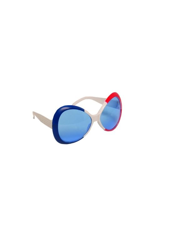 Party bril oversized retro frankrijk