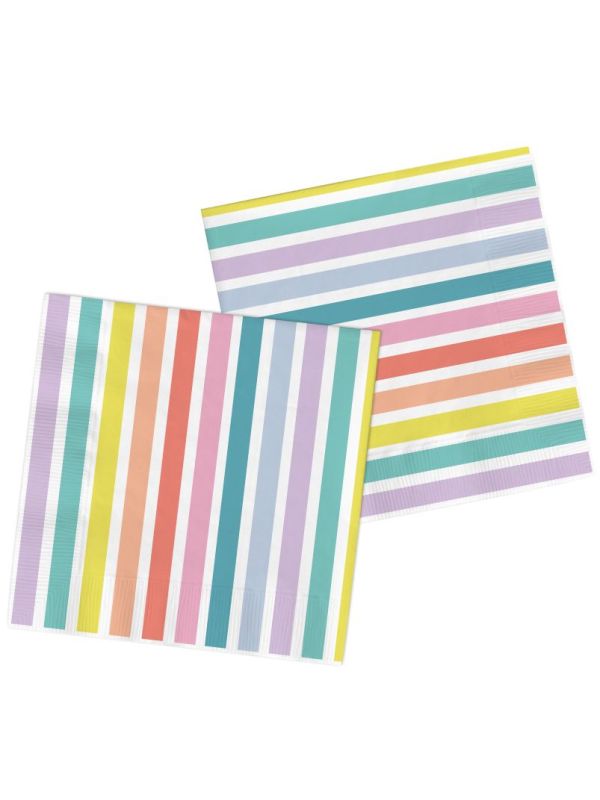 Pastelkleurige servetten main product photo