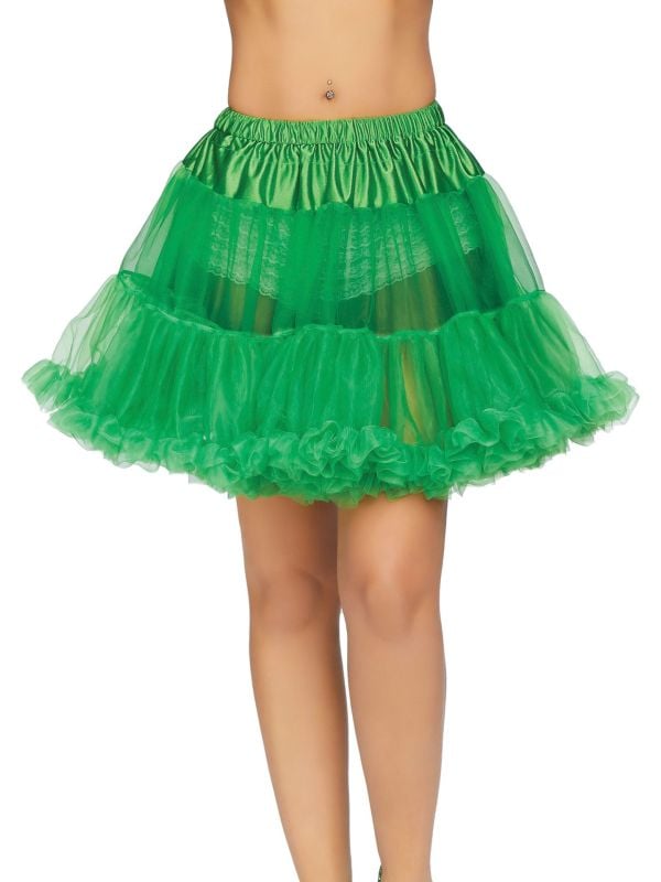 Petticoat groen carnaval main product photo
