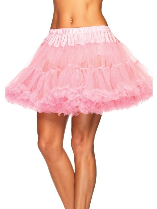 Petticoat plus-size roze main product photo