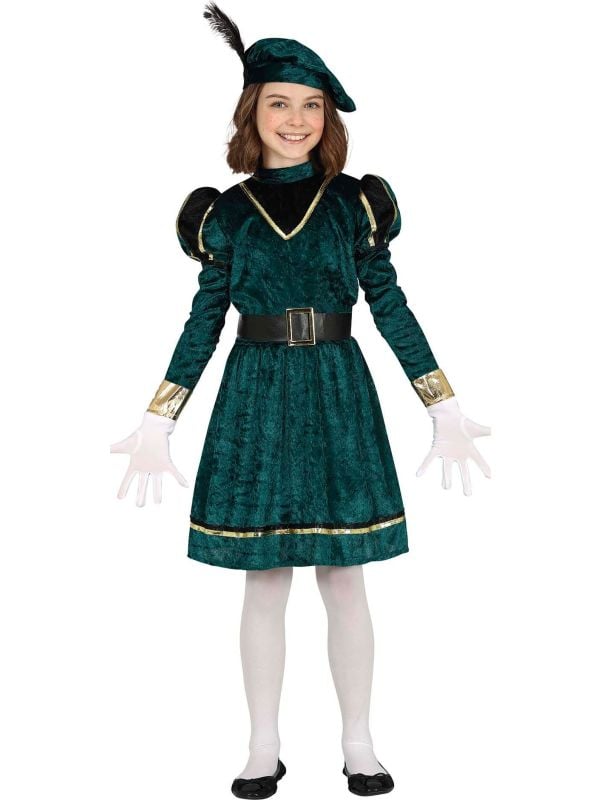 Pietenjurk kind groen goud