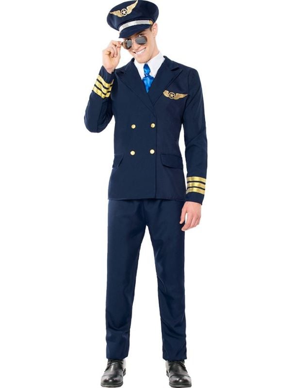 Piloten Kostuum Heren