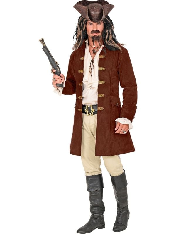 Piraat Jack Sparrow jas heren