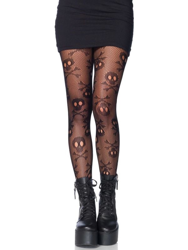 Piraten doodskop panty