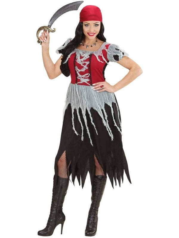 Piraten jurk dames