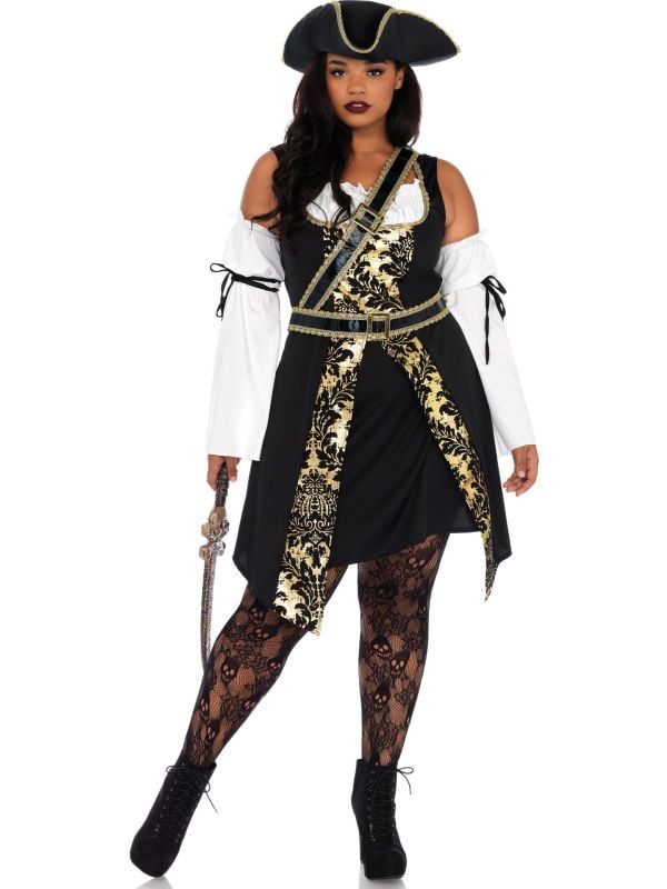 Piraten jurk plus size