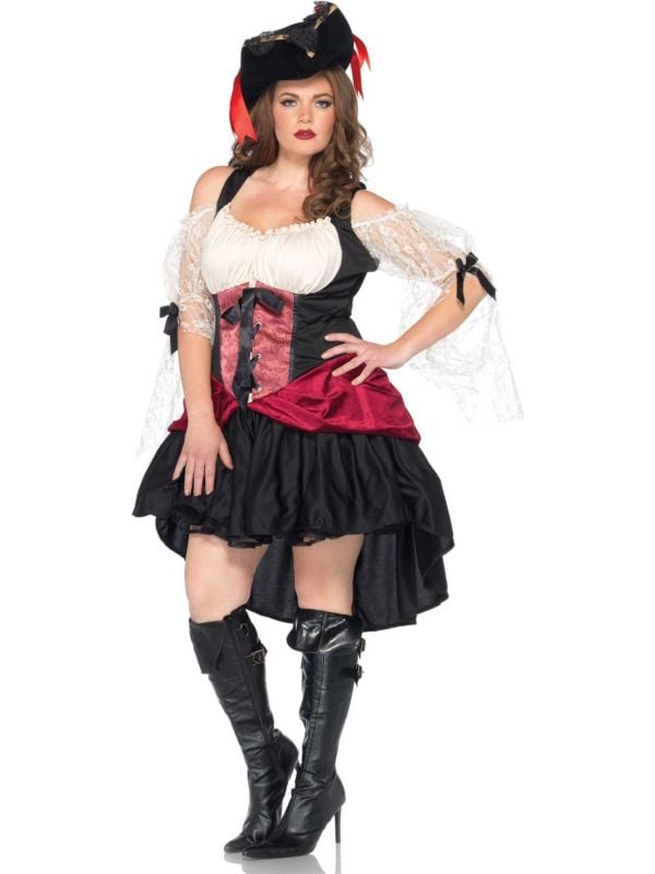 Piraten jurkje plus size main product photo