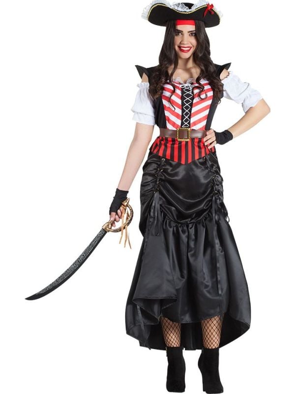 Piraten Kostuum Luxe Dames