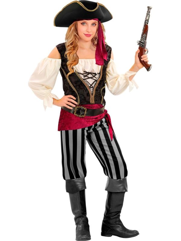Piraten Kostuum Meisjes Compleet