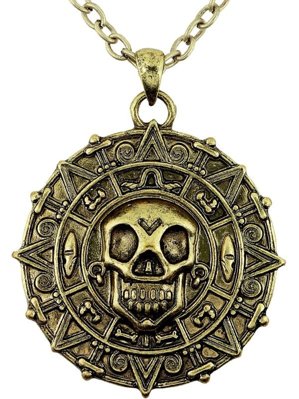 Piraten munt ketting