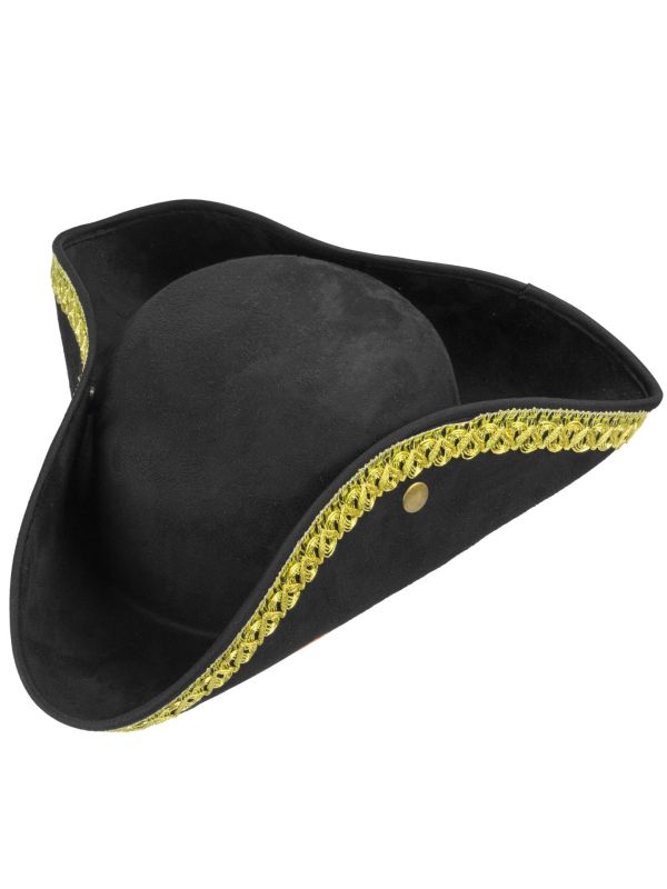 Piratenhoed Zwart Dames Mannen